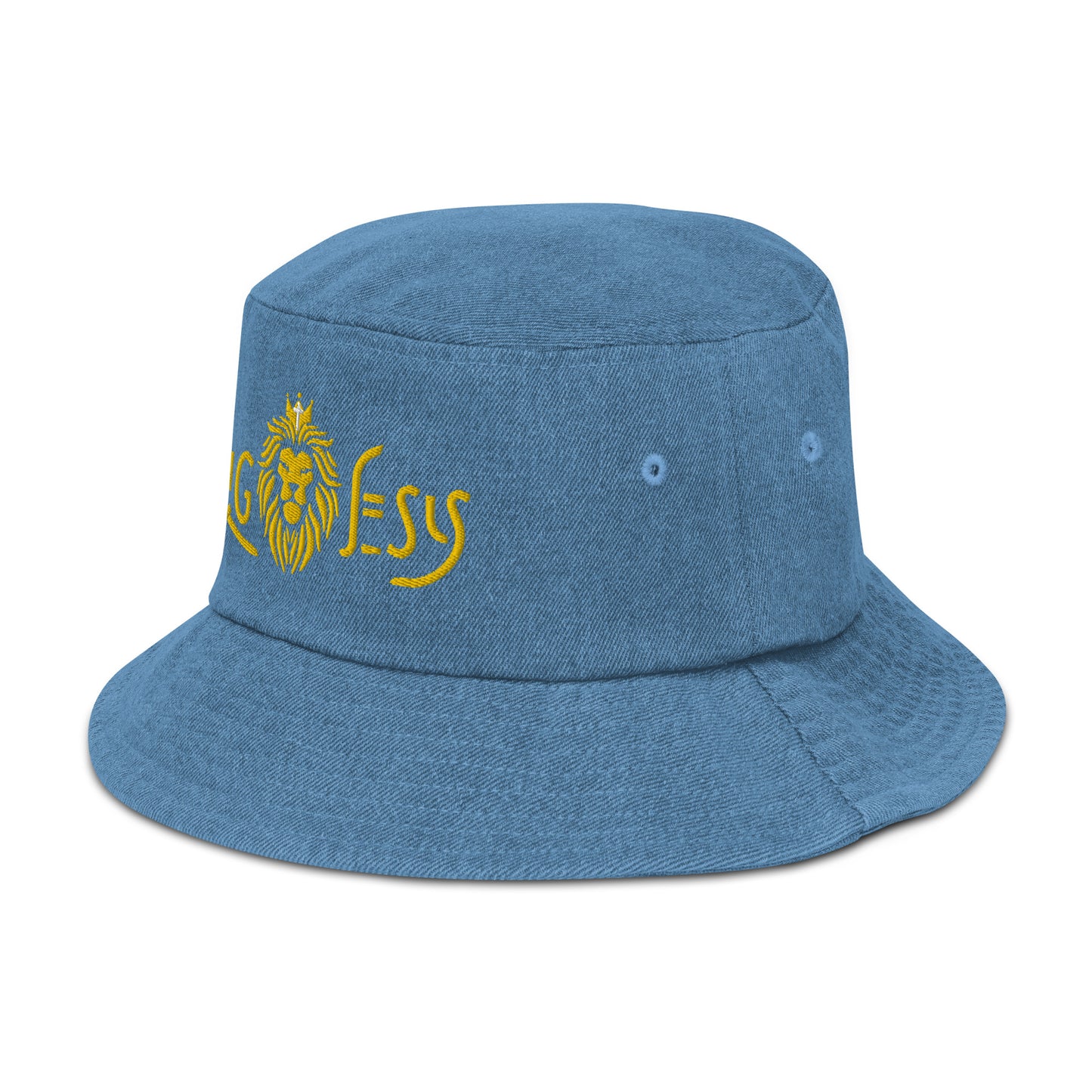 King Jesus - Denim bucket hat