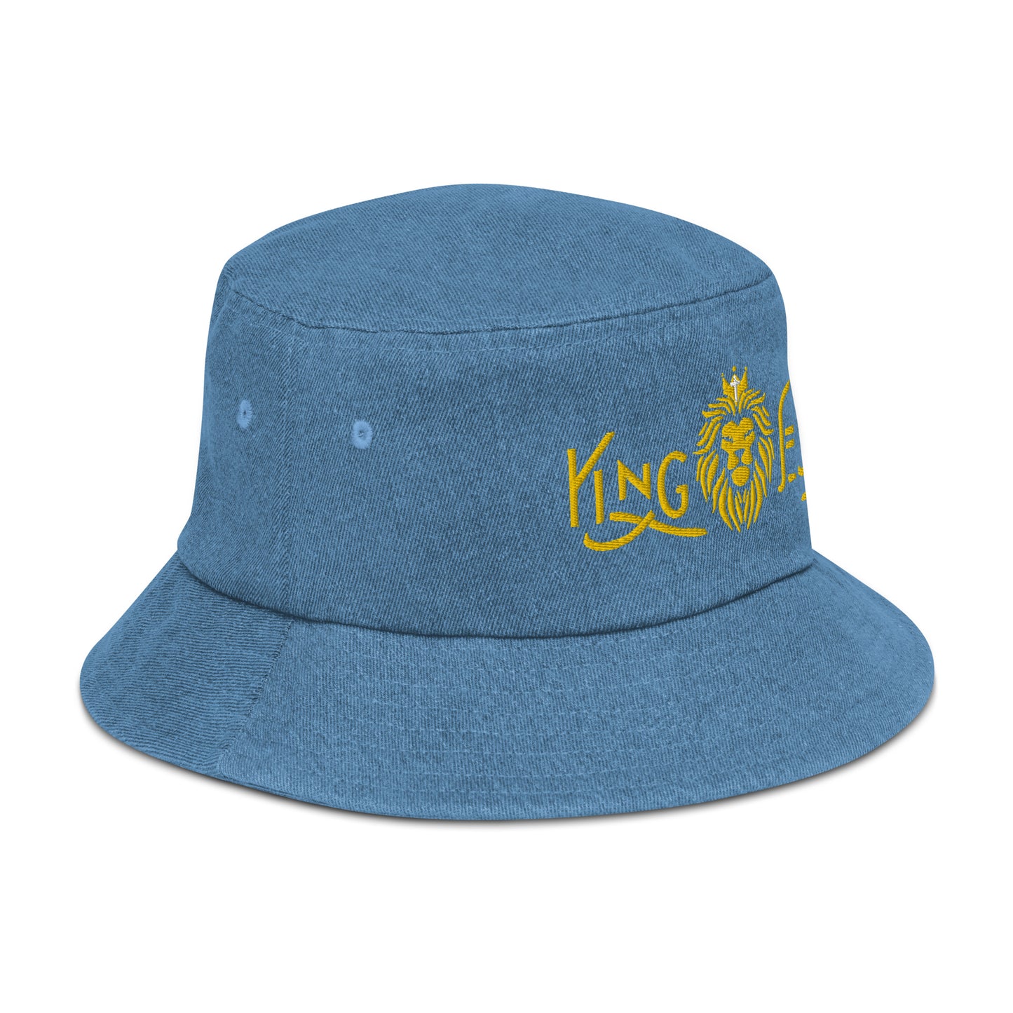 King Jesus - Denim bucket hat