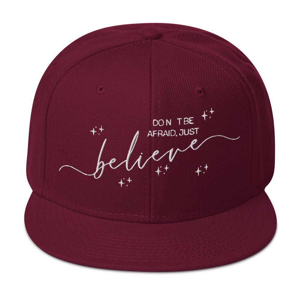 Believe - Snapback Hat