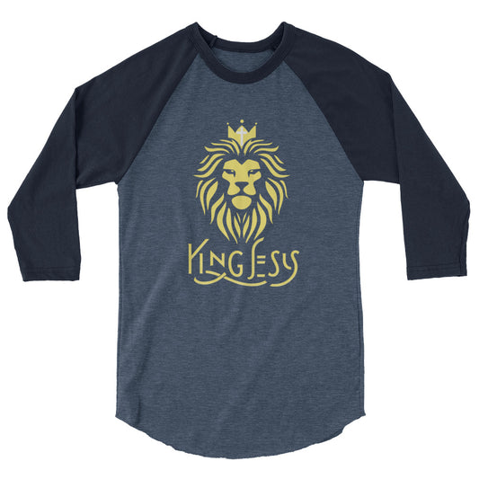 King Jesus - 3/4 sleeve raglan shirt