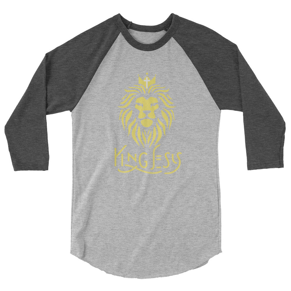 King Jesus - 3/4 sleeve raglan shirt