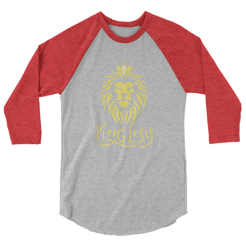 King Jesus - 3/4 sleeve raglan shirt