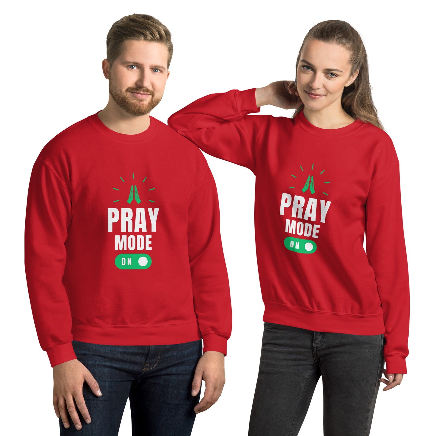 Pray Mode On - Unisex Sweatshirt
